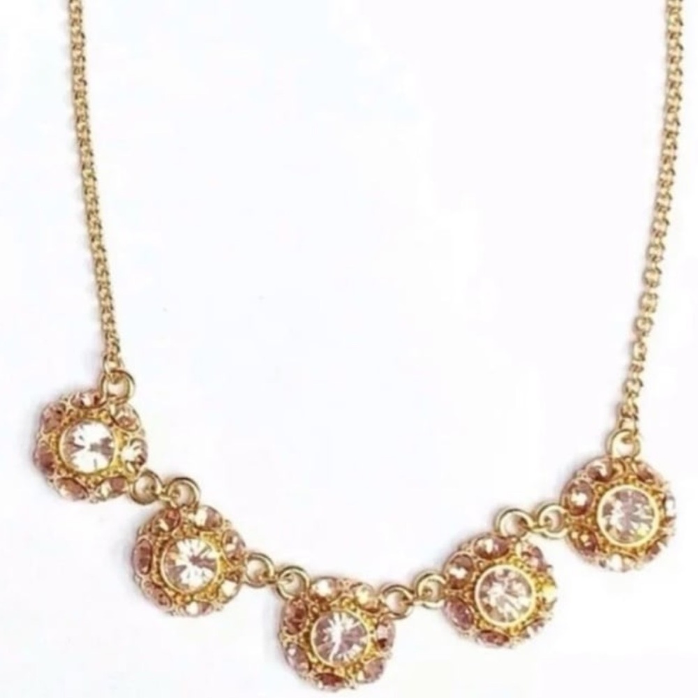 $129  Kate Spade Gold Putting On The Ritz Necklace